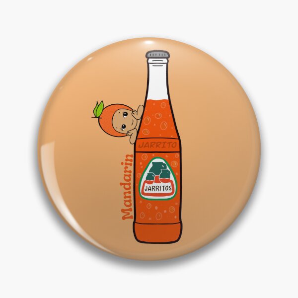 Item preview, Cute Angel Mandarin Jarritos Soda Character - Mexican Pop Art Sticker designed and sold by Blindboxbaddiez.