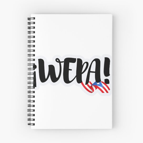 Item preview, ¡Wepa! Puerto Rico Pride Celebration Typography designed and sold by CozyBlobStudio.