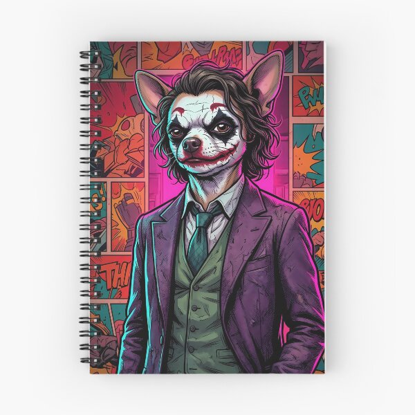 Item preview, The Chihuahua – Joker Inspired Pop Art Villain Dog designed and sold by Yassine Ardi.