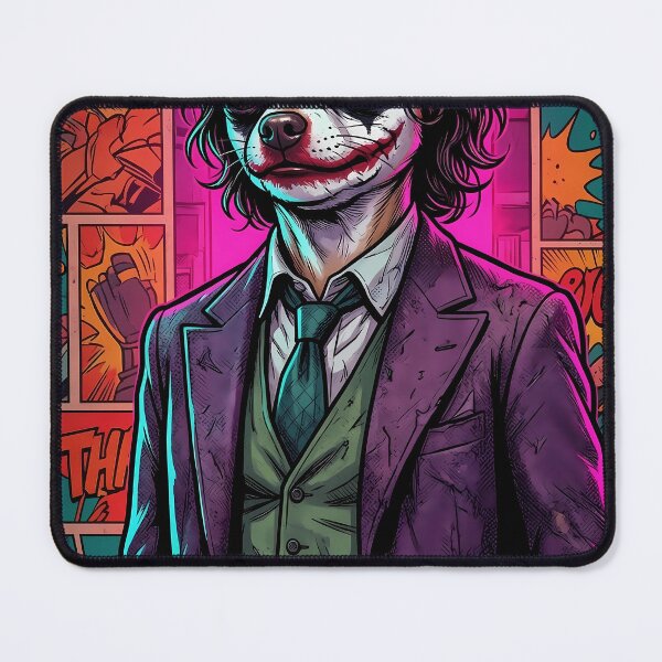 Item preview, The Chihuahua – Joker Inspired Pop Art Villain Dog designed and sold by Yassine Ardi.
