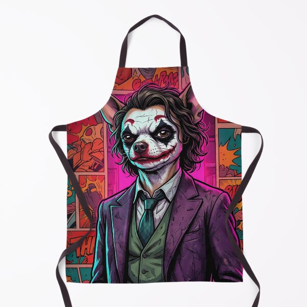 Item preview, The Chihuahua – Joker Inspired Pop Art Villain Dog designed and sold by Yassine Ardi.