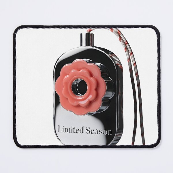 Item preview, Luxury perfume bottle with pink flower decoration and limited season label designed and sold by Creative88Art.
