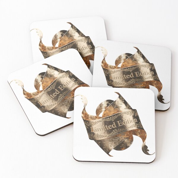 Item preview, Luxurious limited edition gold ribbon with elegant leaf patterns designed and sold by Creative88Art.