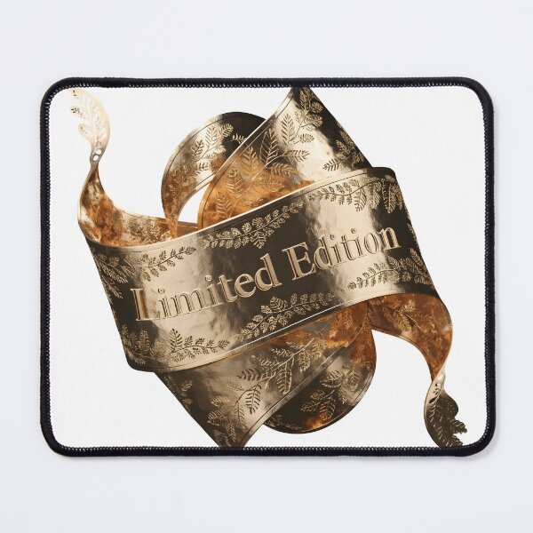 Item preview, Luxurious limited edition gold ribbon with elegant leaf patterns designed and sold by Creative88Art.