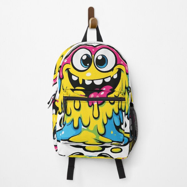 Item preview, A silly monster with a melting smile and playful personality. The exaggerated shapes and bold colors make the design visually striking and memorable designed and sold by Dejbar.