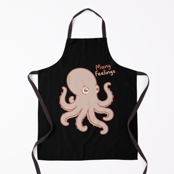 Item preview, Many Feelings Cute Octopus Illustration designed and sold by OuSfian1.