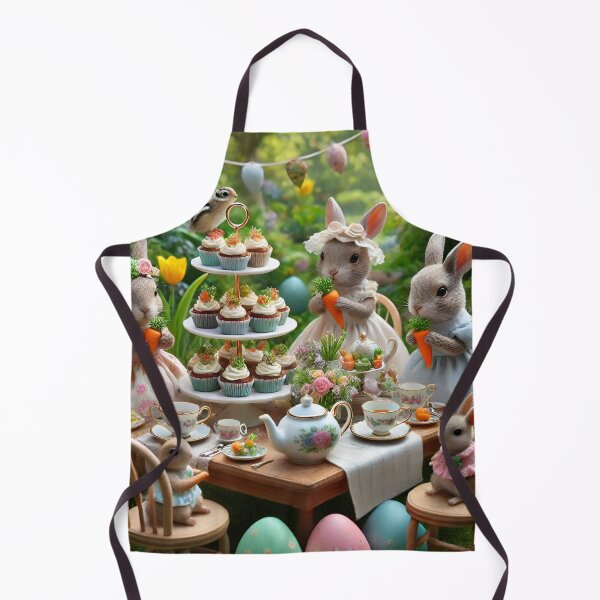 Item preview, Bunny Easter Garden Tea Party designed and sold by NancyzKreations.