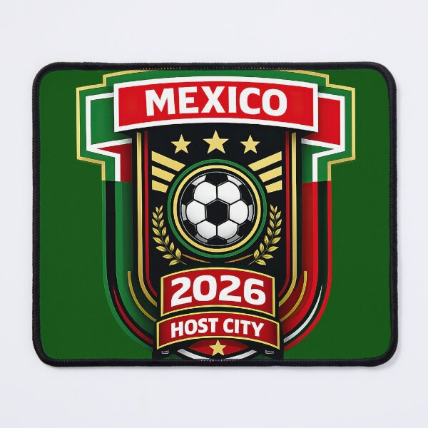 Item preview, Mexico 2026 World Cup Host City Logo designed and sold by BrickByDream.