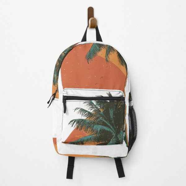 Item preview, Vintage Surfboard Palm Trees Sunset  designed and sold by urbinet.