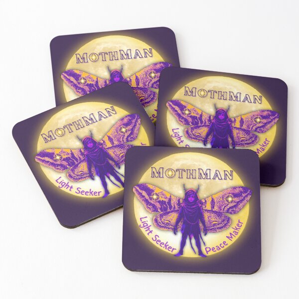 Item preview, Mothman Light Seeker Peace Maker designed and sold by StoneybrokeM.