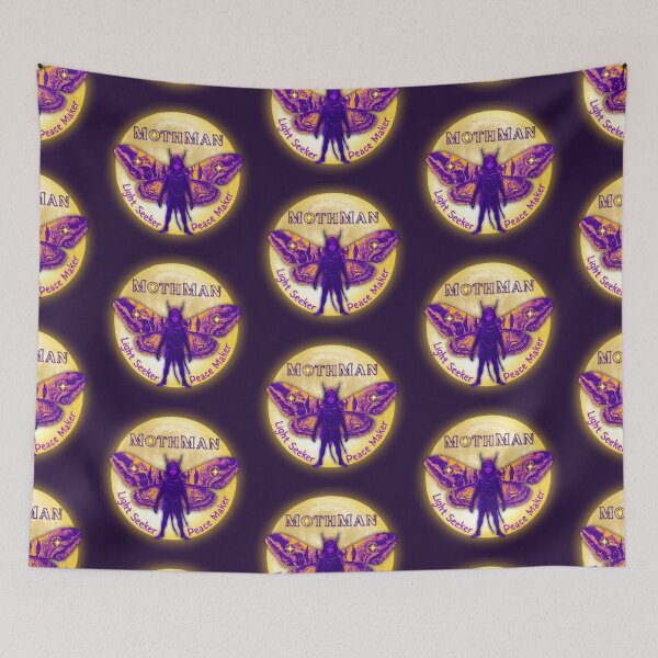 Item preview, Mothman Light Seeker Peace Maker designed and sold by StoneybrokeM.