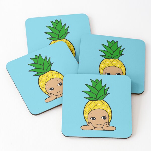 Item preview, Angel Pineapple Hipper - Fruit Series Blind Box Fan Art designed and sold by Blindboxbaddiez.