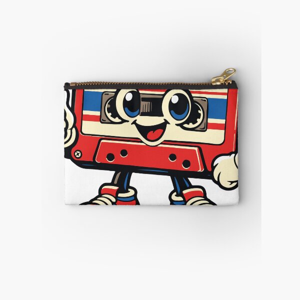 Item preview, A nostalgic cassette tape character inspired by retro music culture. The playful expression and vintage aesthetic make it appealing to fans of retro design designed and sold by Dejbar.