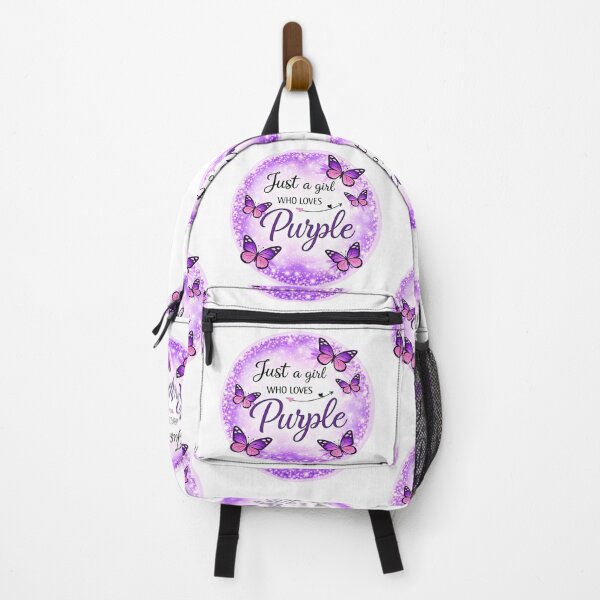 Item preview, Just A Girl Who Loves Purple designed and sold by gear-posters.