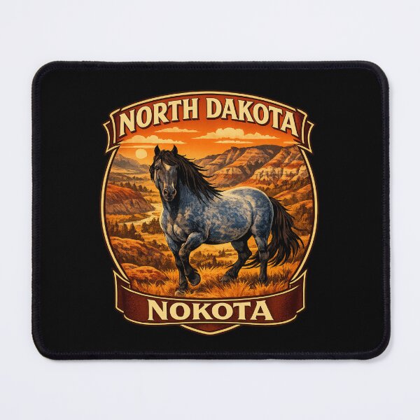 Item preview, North Dakota Nokota designed and sold by MojaveTradePost.