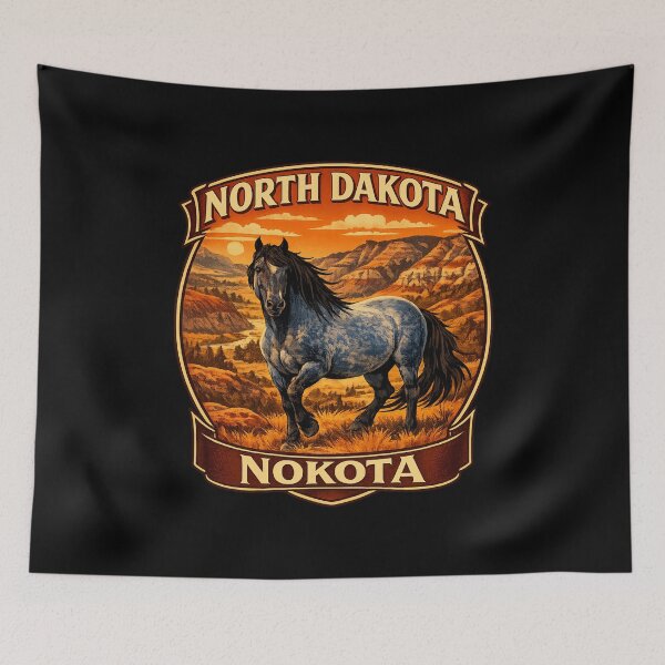 Item preview, North Dakota Nokota designed and sold by MojaveTradePost.