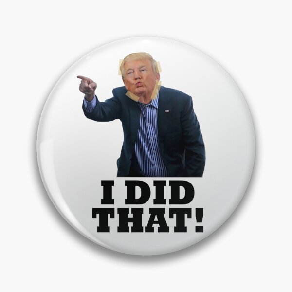 Item preview, I Did That! Gas Trump Prices Political Meme Sticker designed and sold by atlas13.