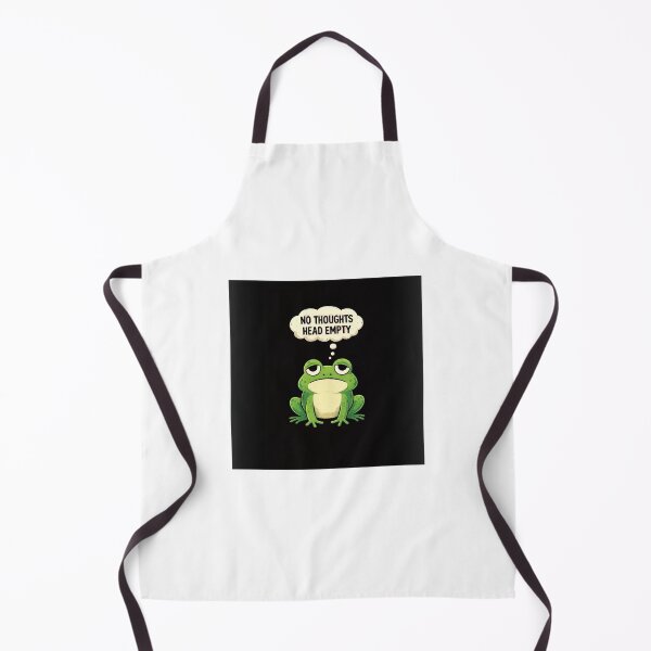 Item preview, No Thoughts Head Empty Funny Frog Meme designed and sold by Tropivaro.
