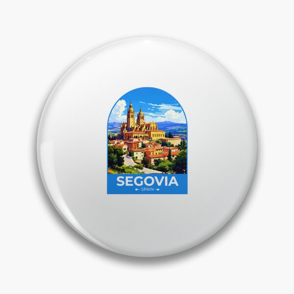 Item preview, Segovia Spain Sticker designed and sold by TulipaGraphics.