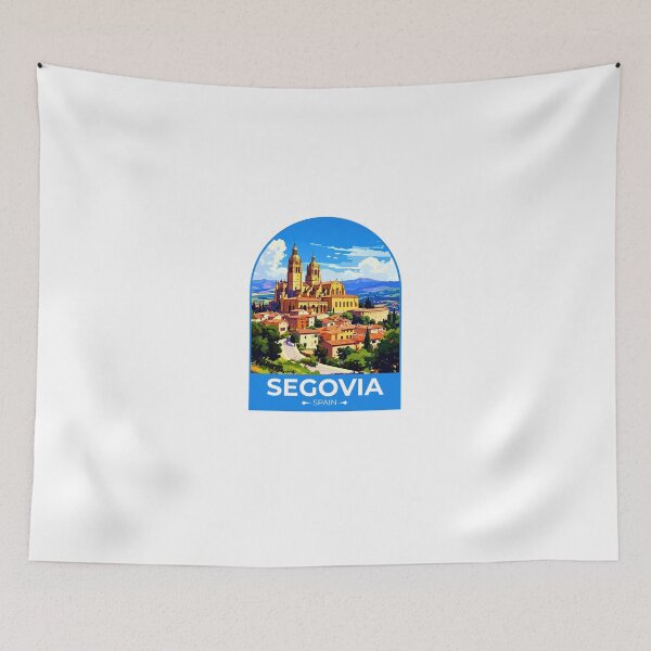 Item preview, Segovia Spain Sticker designed and sold by TulipaGraphics.