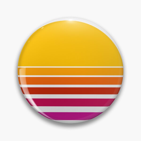 Item preview, Retro 80s Neon Sun - Futuristic Vaporwave Aesthetic designed and sold by DraftDose.