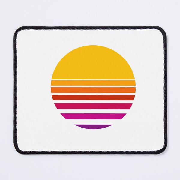 Item preview, Retro 80s Neon Sun - Futuristic Vaporwave Aesthetic designed and sold by DraftDose.