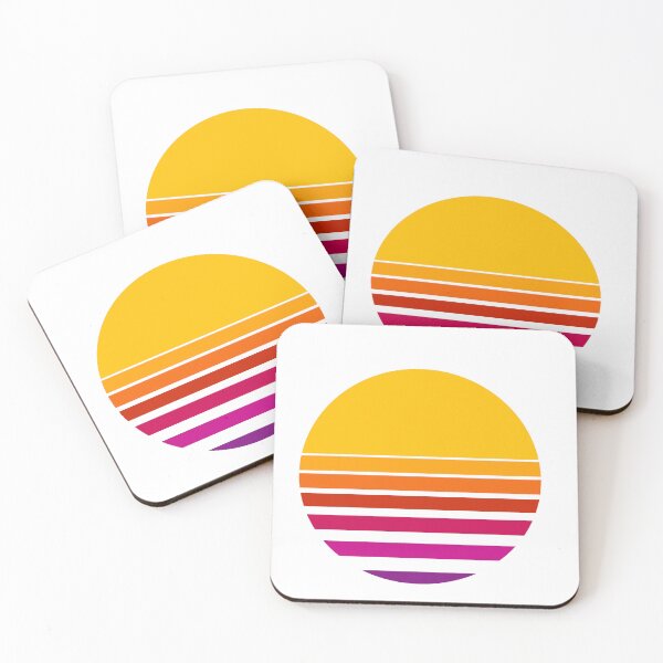 Item preview, Retro 80s Neon Sun - Futuristic Vaporwave Aesthetic designed and sold by DraftDose.