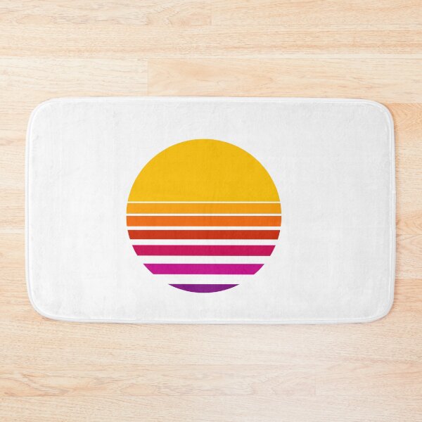 Item preview, Retro 80s Neon Sun - Futuristic Vaporwave Aesthetic designed and sold by DraftDose.
