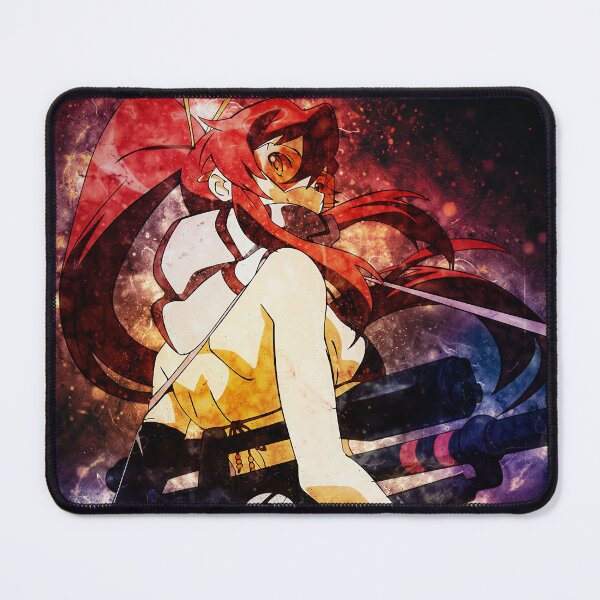 Item preview, Yoko Littner Gurren Lagann Red Hair Mecha Galaxy Bold Action Pose designed and sold by mildaclairmo.