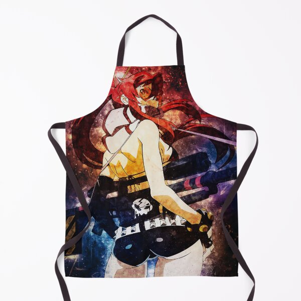 Item preview, Yoko Littner Gurren Lagann Red Hair Mecha Galaxy Bold Action Pose designed and sold by mildaclairmo.