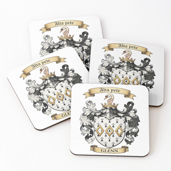 Item preview, The Glenn Family Coat of Arms designed and sold by BagTown Clans.