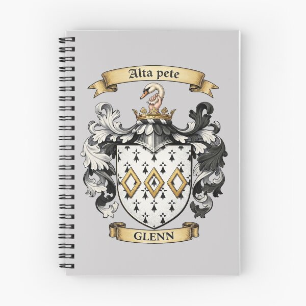 Item preview, The Glenn Family Coat of Arms designed and sold by BagTown Clans.