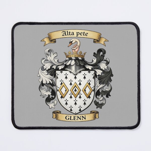 Item preview, The Glenn Family Coat of Arms designed and sold by BagTown Clans.