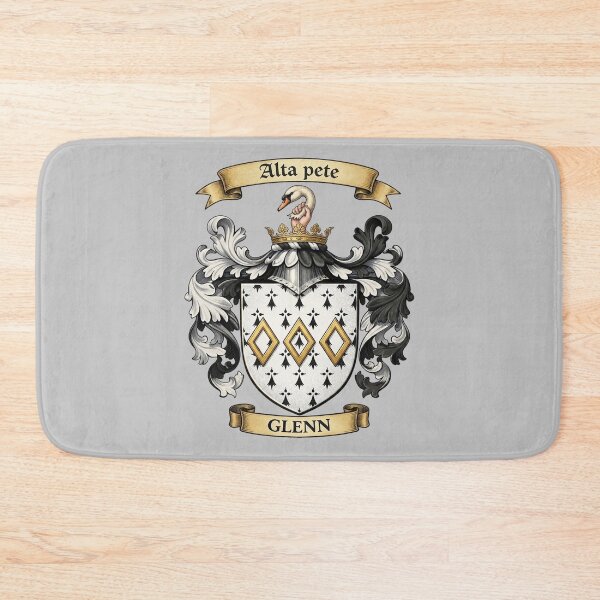 Item preview, The Glenn Family Coat of Arms designed and sold by BagTown Clans.