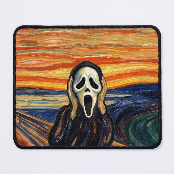 Item preview, The Scream painting designed and sold by snoWorkshop.