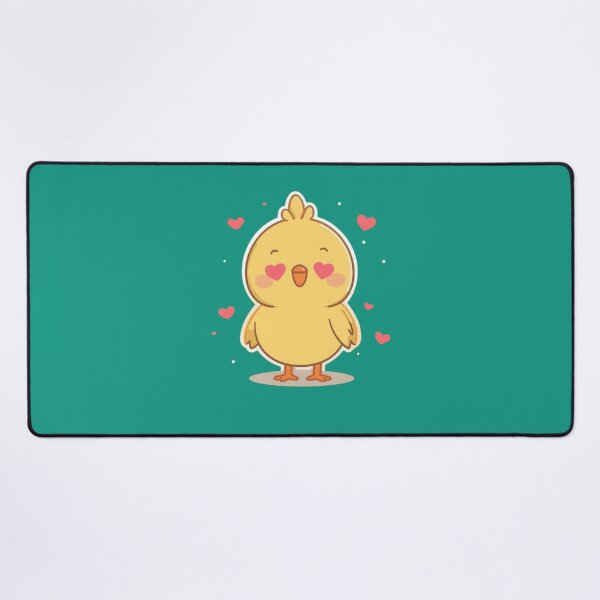 Item preview, Cute Kawaii Chick with Heart Eyes - Adorable Baby Chicken Love Design designed and sold by CandyKissDgtl.