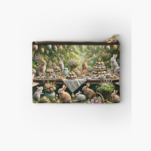 Item preview, Bunny Easter Garden Tea Party designed and sold by NancyzKreations.