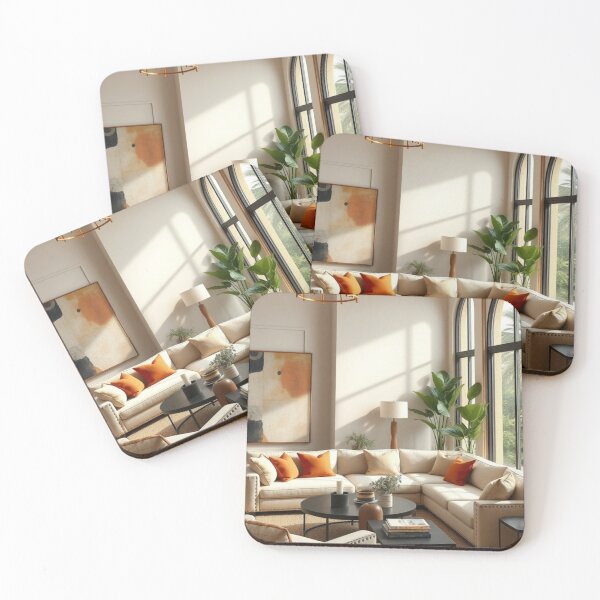 Item preview, Elegant Sunlit Mediterranean Living Room Design designed and sold by Vida e Arte.