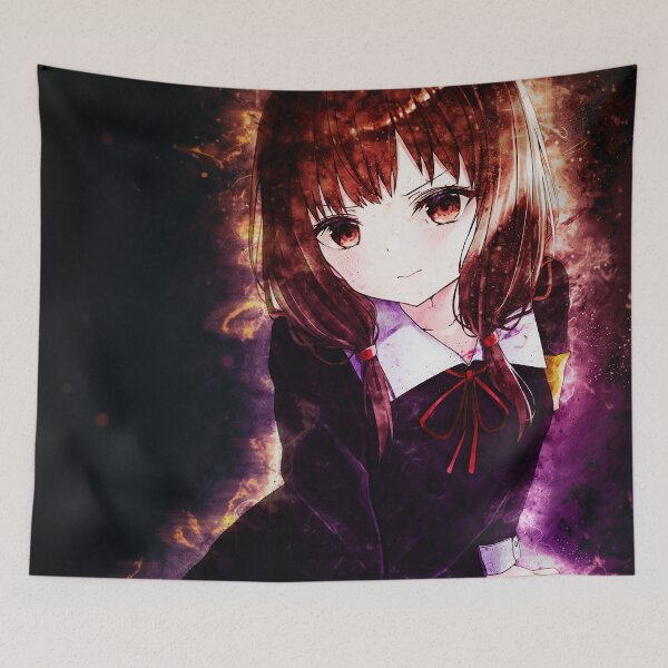 Item preview, Miko Iino Kaguya Sama Love Is War Shy Mood Purple Aura designed and sold by mildaclairmo.