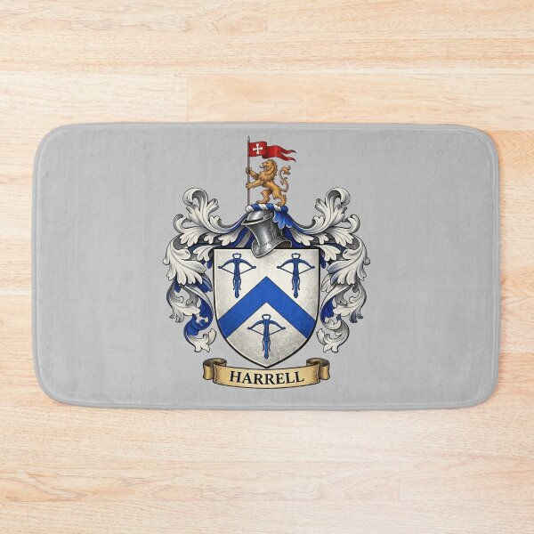 Item preview, The Harrell Family Coat of Arms designed and sold by BagTown Clans.