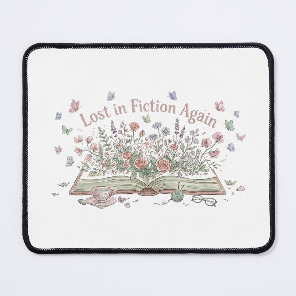 Item preview, Lost in Fiction Again – Pastel Cottagecore BookTok Reader Aesthetic Design designed and sold by SirensSageStone.