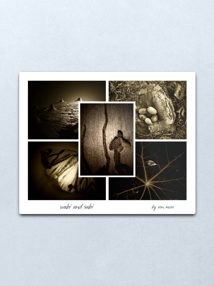 Alternate view of wabi and sabi Metal Print
