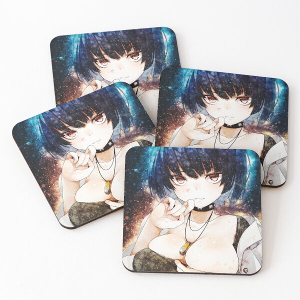 Item preview, Tae Takemi Persona 5 Dark Blue Glow Grunge Cool Portrait designed and sold by mildaclairmo.
