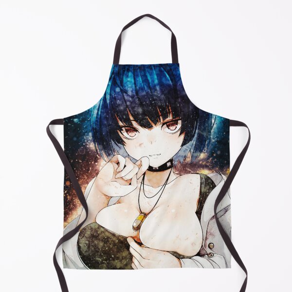 Item preview, Tae Takemi Persona 5 Dark Blue Glow Grunge Cool Portrait designed and sold by mildaclairmo.