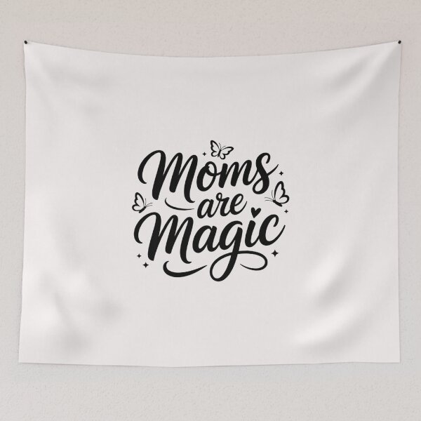 Item preview, Mom's Are Magic - White Butterfly Design designed and sold by Peter Stawicki.
