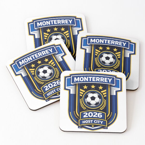 Item preview, Monterrey Mexico  2026 Host City Crest designed and sold by BrickByDream.
