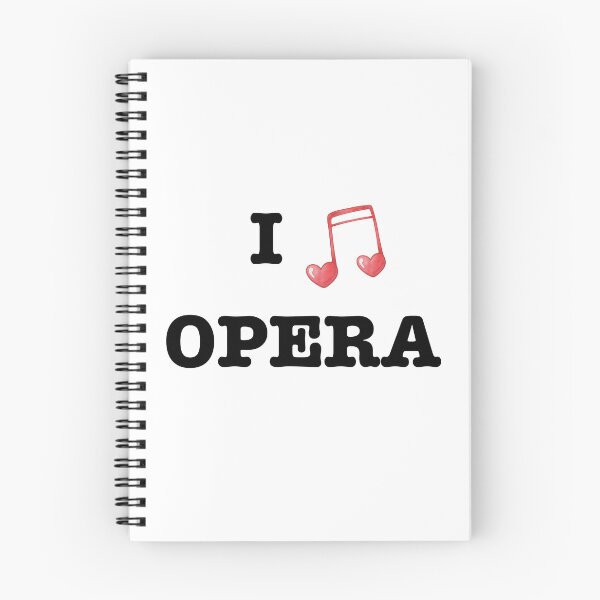 Item preview, I Love Opera Music  designed and sold by KittyLovesArts.