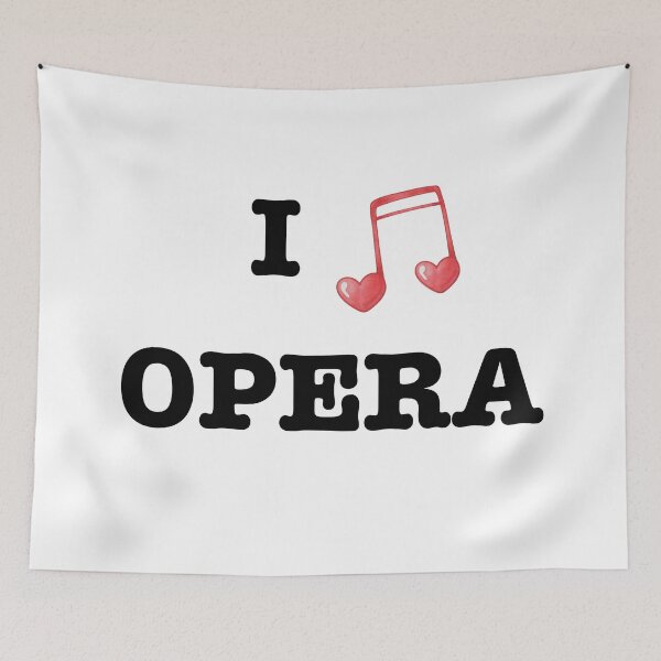 Item preview, I Love Opera Music  designed and sold by KittyLovesArts.