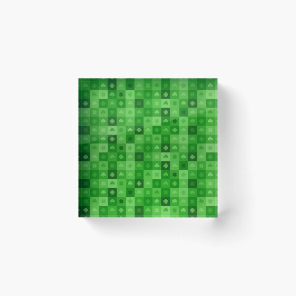 Item preview, St. Patrick's Day clover designed and sold by Ghoul Enterprises.