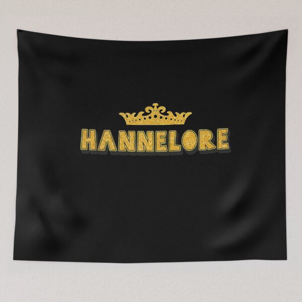 Item preview, Hannelore Personalized Funny Custom Name Crown Design designed and sold by Watsonarts.